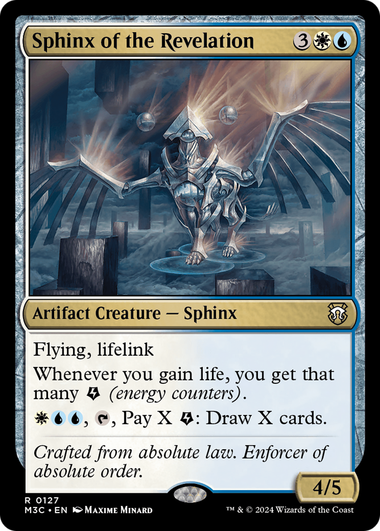 Sphinx of the Revelation (Ripple Foil) [Modern Horizons 3 Commander] | Eastridge Sports Cards & Games