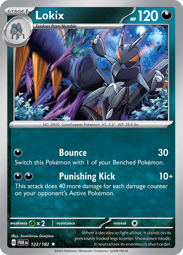 Lokix (122/182) [Scarlet & Violet: Paradox Rift] | Eastridge Sports Cards & Games