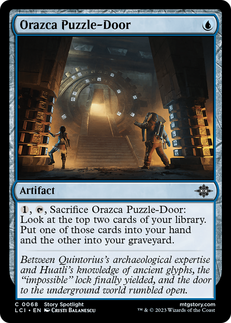 Orazca Puzzle-Door [The Lost Caverns of Ixalan] | Eastridge Sports Cards & Games