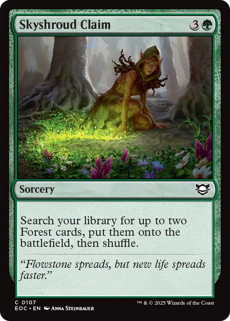 Skyshroud Claim [Edge of Eternities Commander] | Eastridge Sports Cards & Games