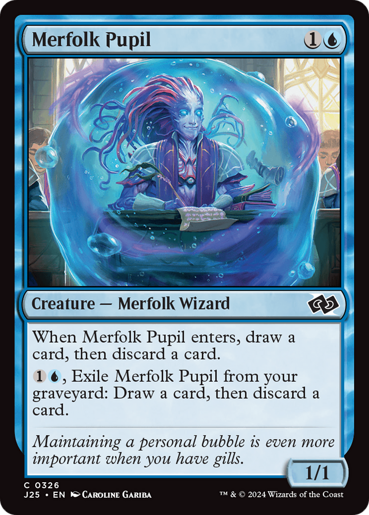 Merfolk Pupil [Foundations Jumpstart] | Eastridge Sports Cards & Games