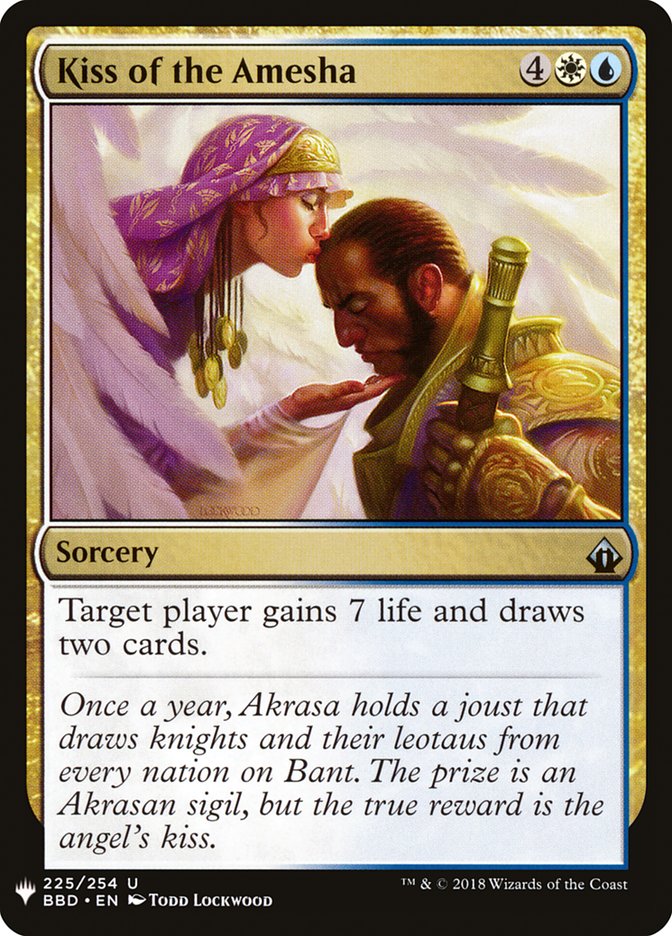 Kiss of the Amesha [Mystery Booster] | Eastridge Sports Cards & Games