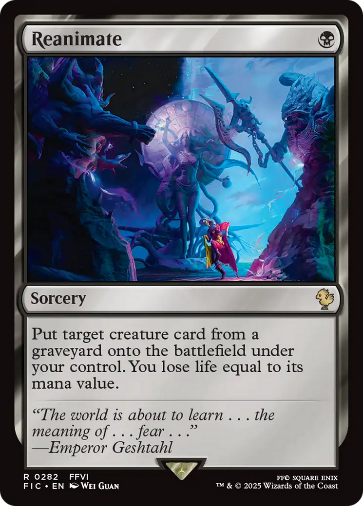 Reanimate [FINAL FANTASY Commander] | Eastridge Sports Cards & Games