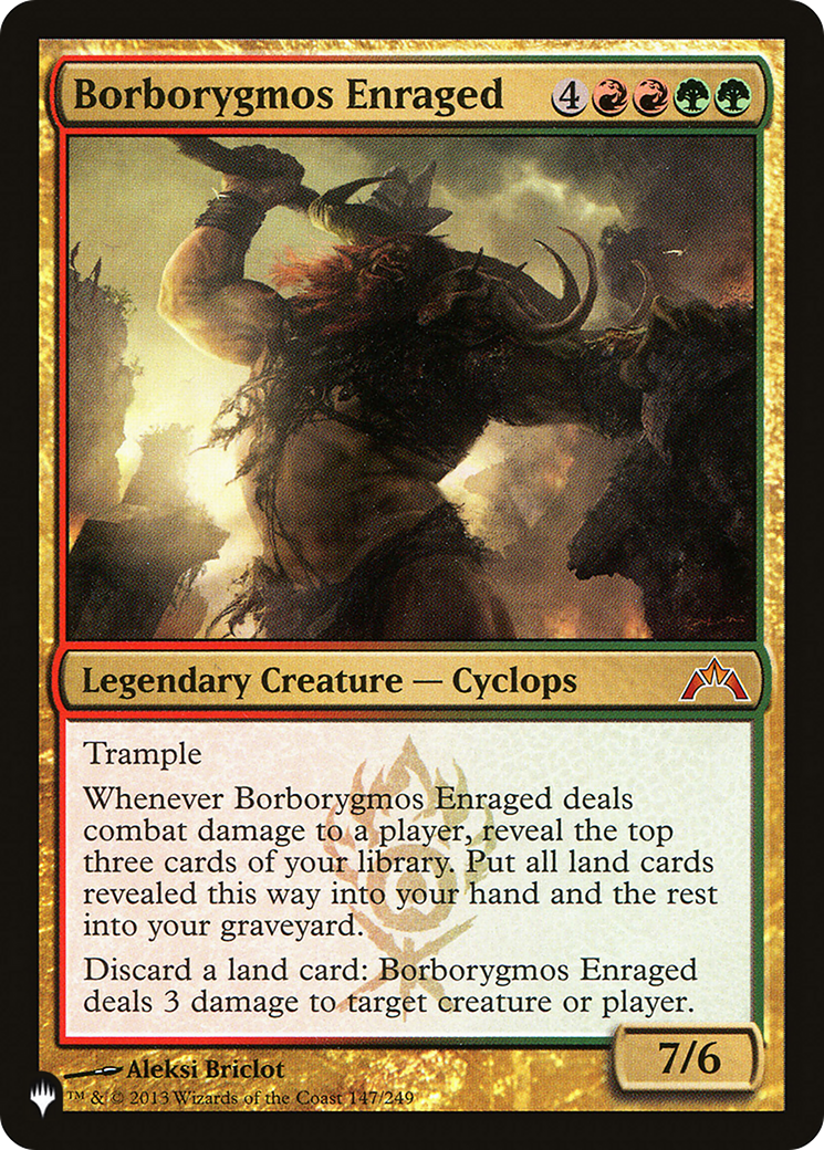 Borborygmos Enraged [The List] | Eastridge Sports Cards & Games