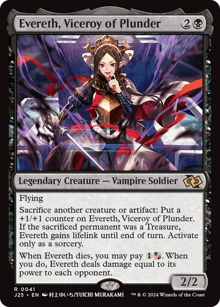 Evereth, Viceroy of Plunder (Anime) [Foundations Jumpstart] | Eastridge Sports Cards & Games