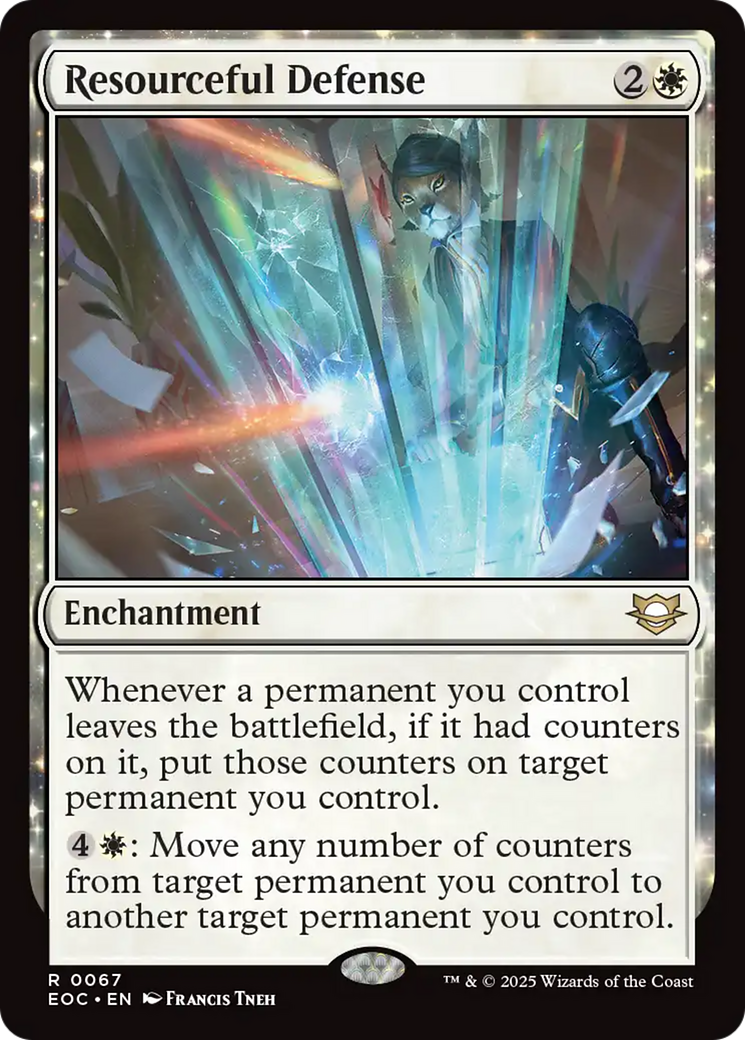 Resourceful Defense [Edge of Eternities Commander] | Eastridge Sports Cards & Games