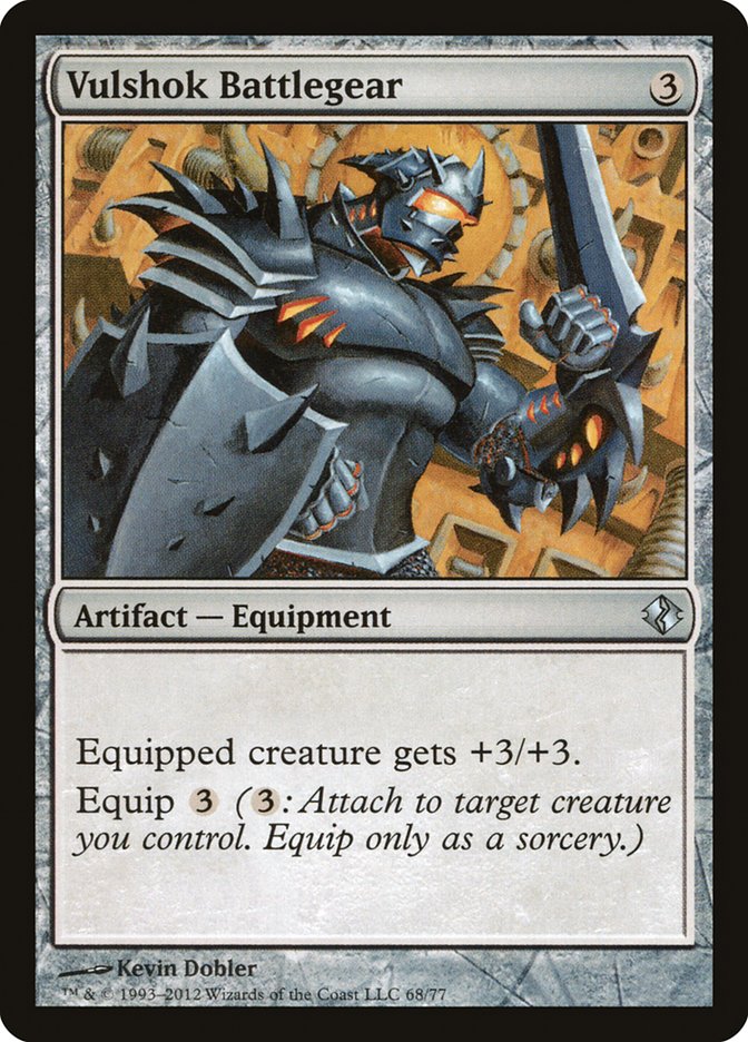 Vulshok Battlegear [Duel Decks: Venser vs. Koth] | Eastridge Sports Cards & Games