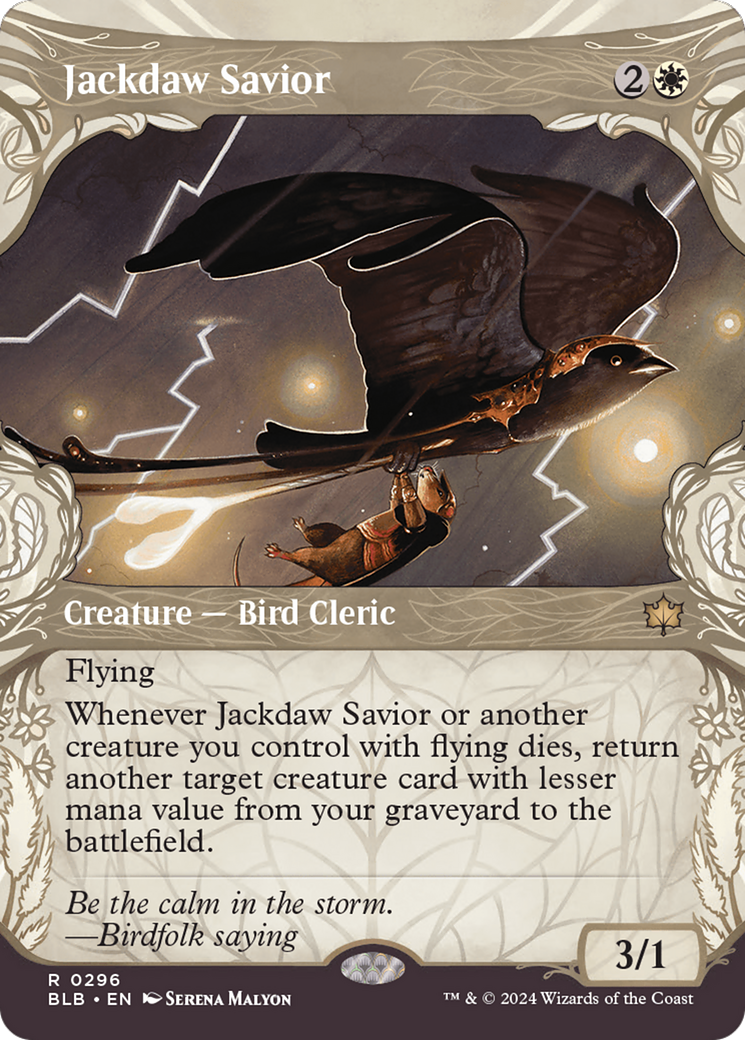 Jackdaw Savior (Showcase) [Bloomburrow] | Eastridge Sports Cards & Games