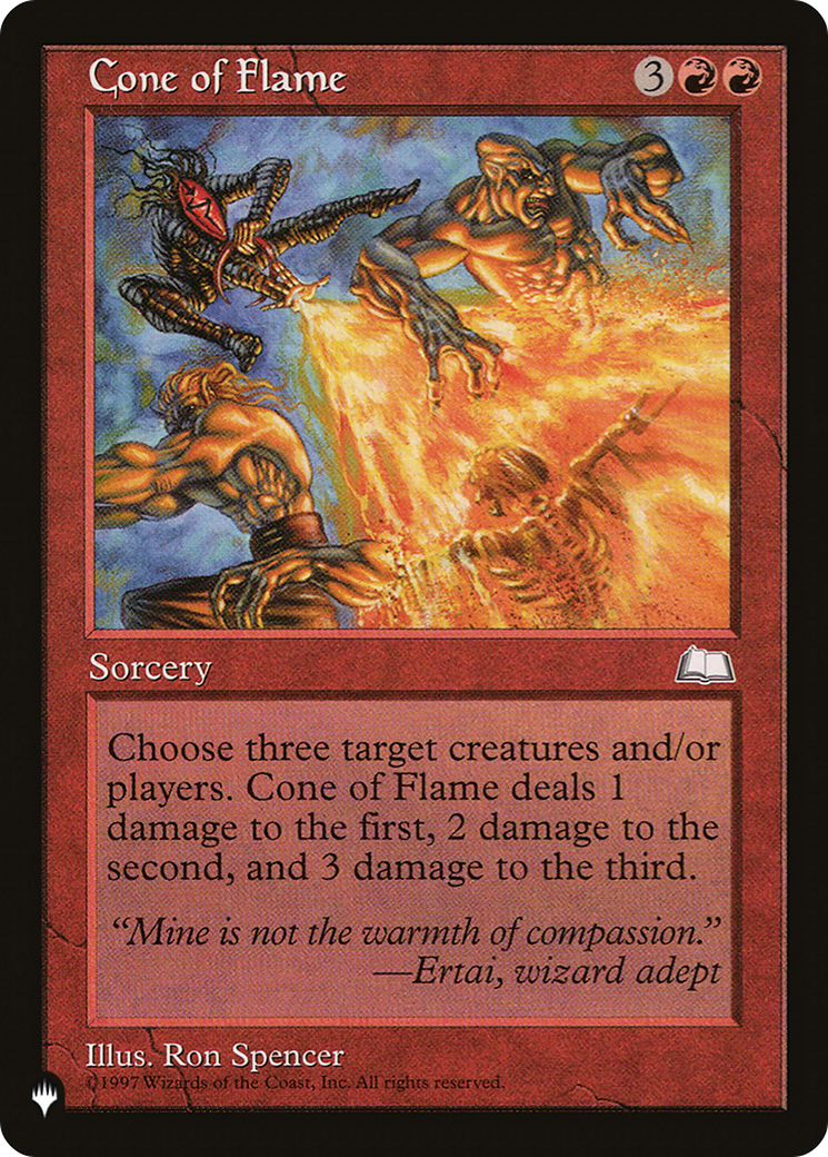Cone of Flame [The List] | Eastridge Sports Cards & Games