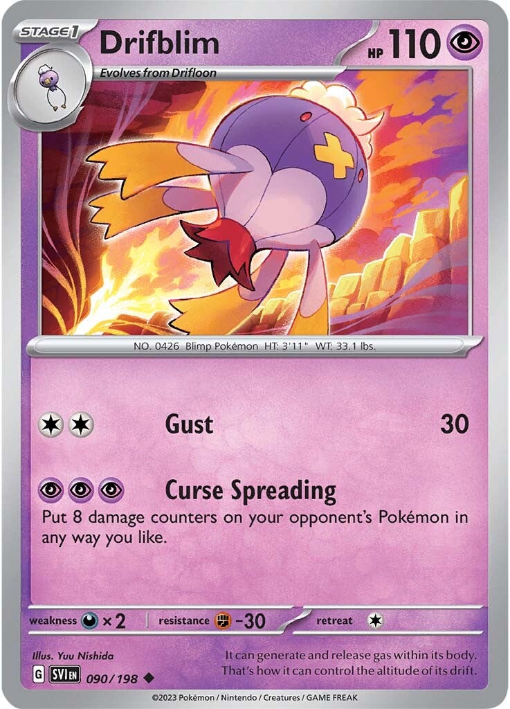 Drifblim (090/198) [Scarlet & Violet: Base Set] | Eastridge Sports Cards & Games