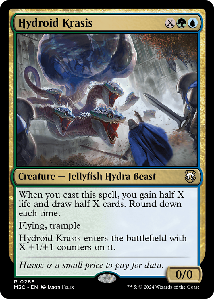 Hydroid Krasis (Ripple Foil) [Modern Horizons 3 Commander] | Eastridge Sports Cards & Games