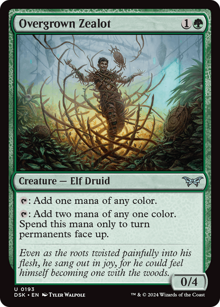 Overgrown Zealot [Duskmourn: House of Horror] | Eastridge Sports Cards & Games