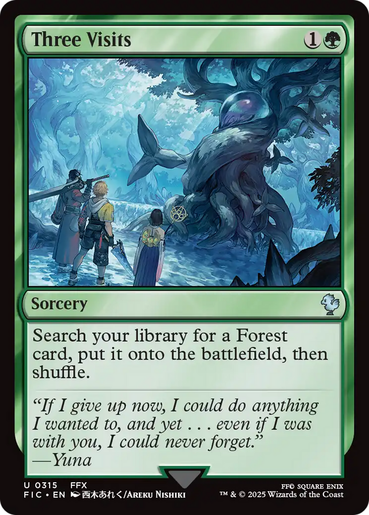 Three Visits [FINAL FANTASY Commander] | Eastridge Sports Cards & Games