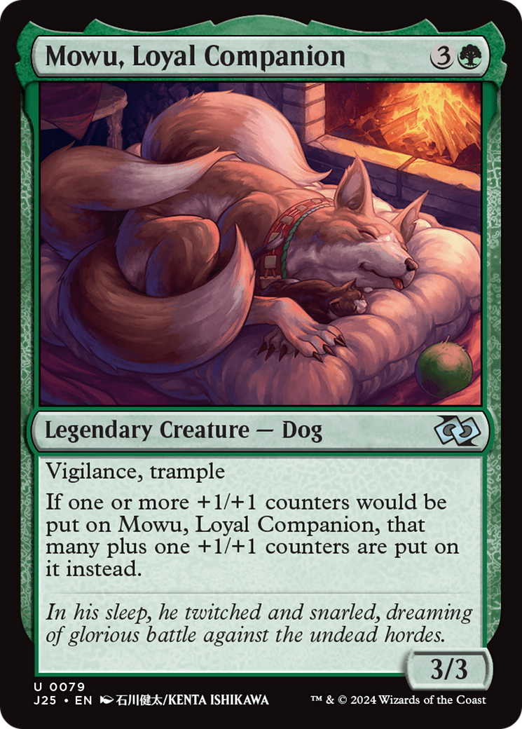Mowu, Loyal Companion (Anime) [Foundations Jumpstart] | Eastridge Sports Cards & Games