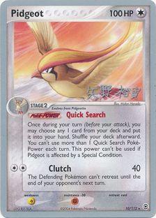 Pidgeot (10/112) (B-L-S - Hiroki Yano) [World Championships 2006] | Eastridge Sports Cards & Games