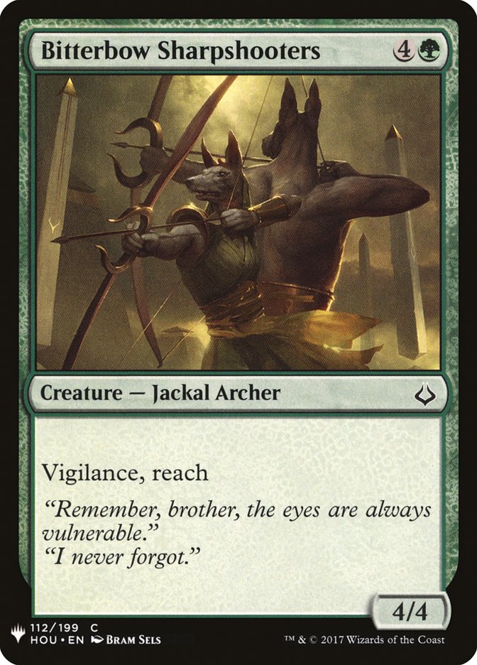 Bitterbow Sharpshooters [Mystery Booster] | Eastridge Sports Cards & Games
