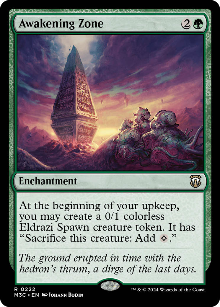 Awakening Zone (Ripple Foil) [Modern Horizons 3 Commander] | Eastridge Sports Cards & Games