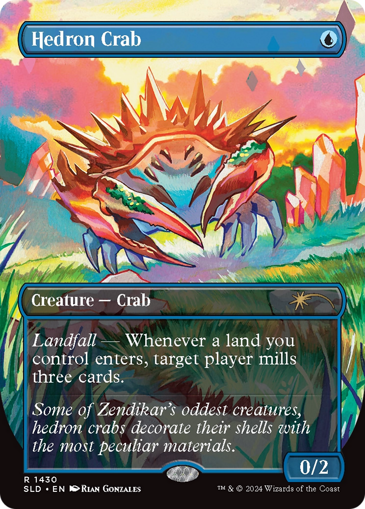 Hedron Crab (Rainbow Foil) [Secret Lair Drop Series] | Eastridge Sports Cards & Games
