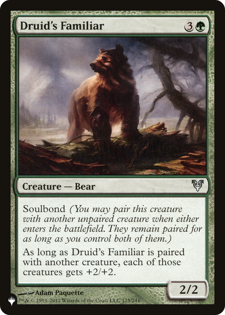 Druid's Familiar [The List] | Eastridge Sports Cards & Games