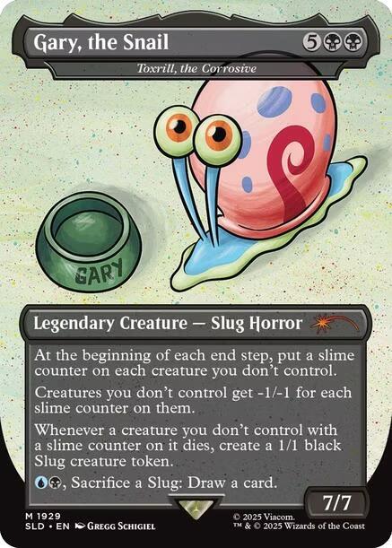 Gary, the Snail - Toxrill, the Corrosive [Secret Lair Drop Series] | Eastridge Sports Cards & Games