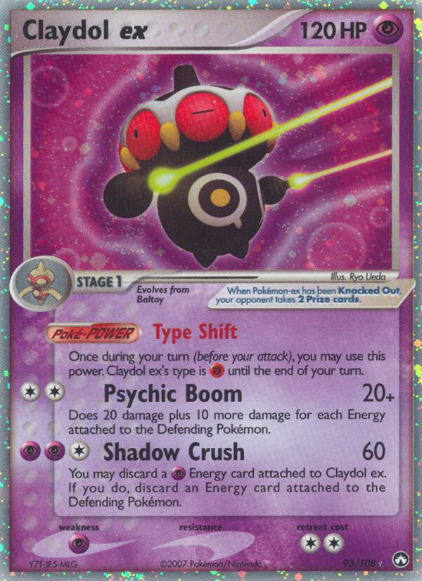 Claydol ex (93/108) [EX: Power Keepers] | Eastridge Sports Cards & Games