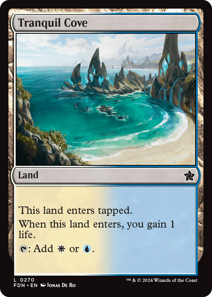 Tranquil Cove [Foundations] | Eastridge Sports Cards & Games