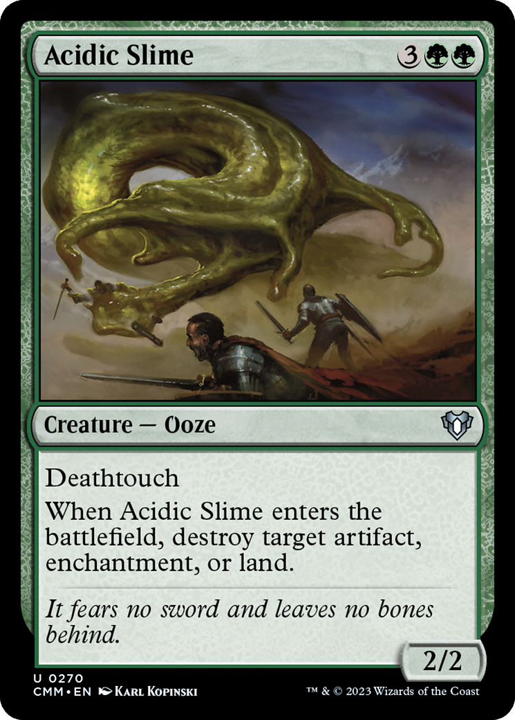 Acidic Slime [Commander Masters] | Eastridge Sports Cards & Games