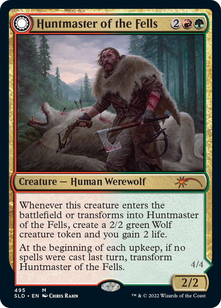 Huntmaster of the Fells // Ravager of the Fells [Secret Lair Drop Series] | Eastridge Sports Cards & Games