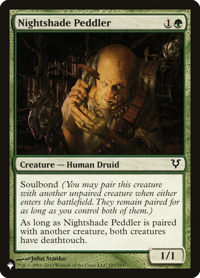 Nightshade Peddler [The List] | Eastridge Sports Cards & Games