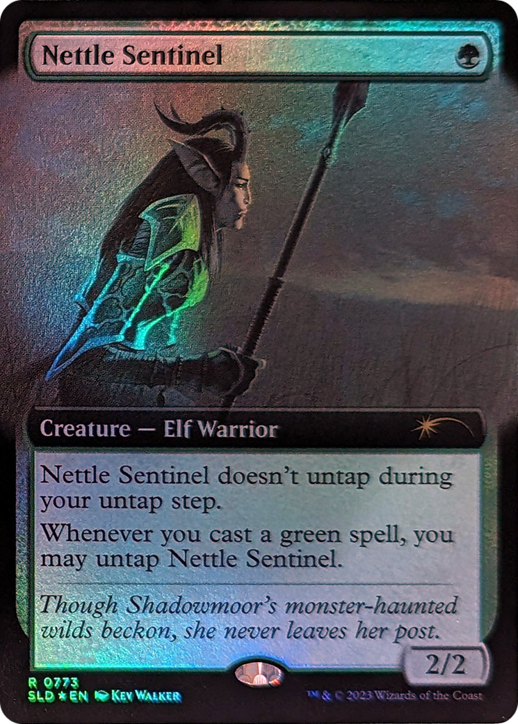 Nettle Sentinel (Extended Art) [Secret Lair Drop Series] | Eastridge Sports Cards & Games