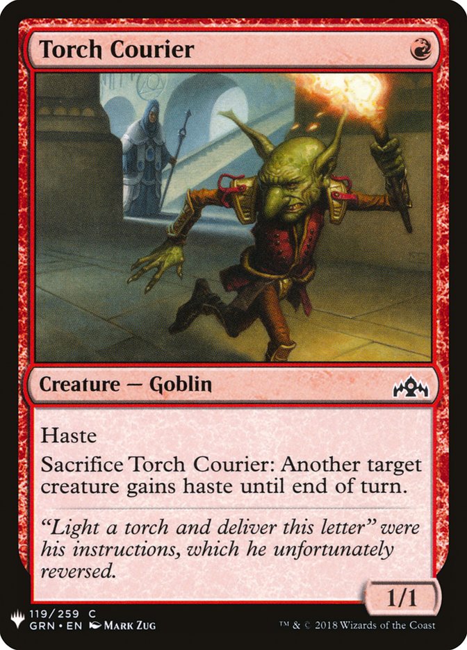 Torch Courier [Mystery Booster] | Eastridge Sports Cards & Games