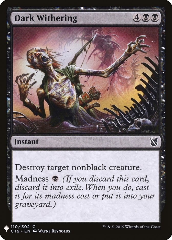 Dark Withering [Mystery Booster] | Eastridge Sports Cards & Games