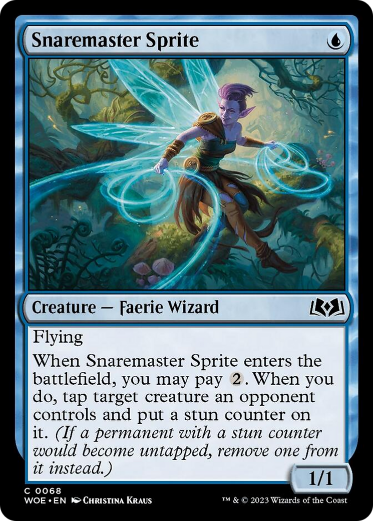 Snaremaster Sprite [Wilds of Eldraine] | Eastridge Sports Cards & Games