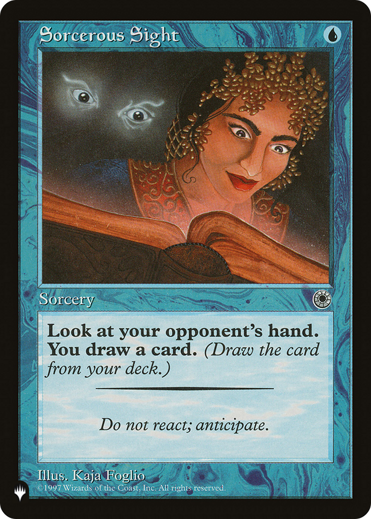 Sorcerous Sight [The List] | Eastridge Sports Cards & Games