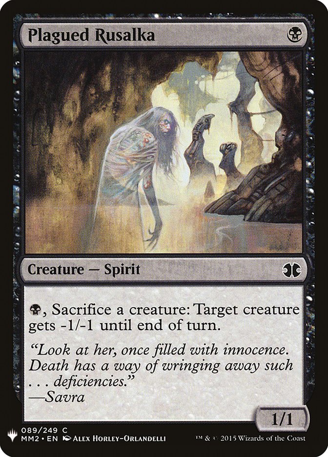 Plagued Rusalka [Mystery Booster] | Eastridge Sports Cards & Games