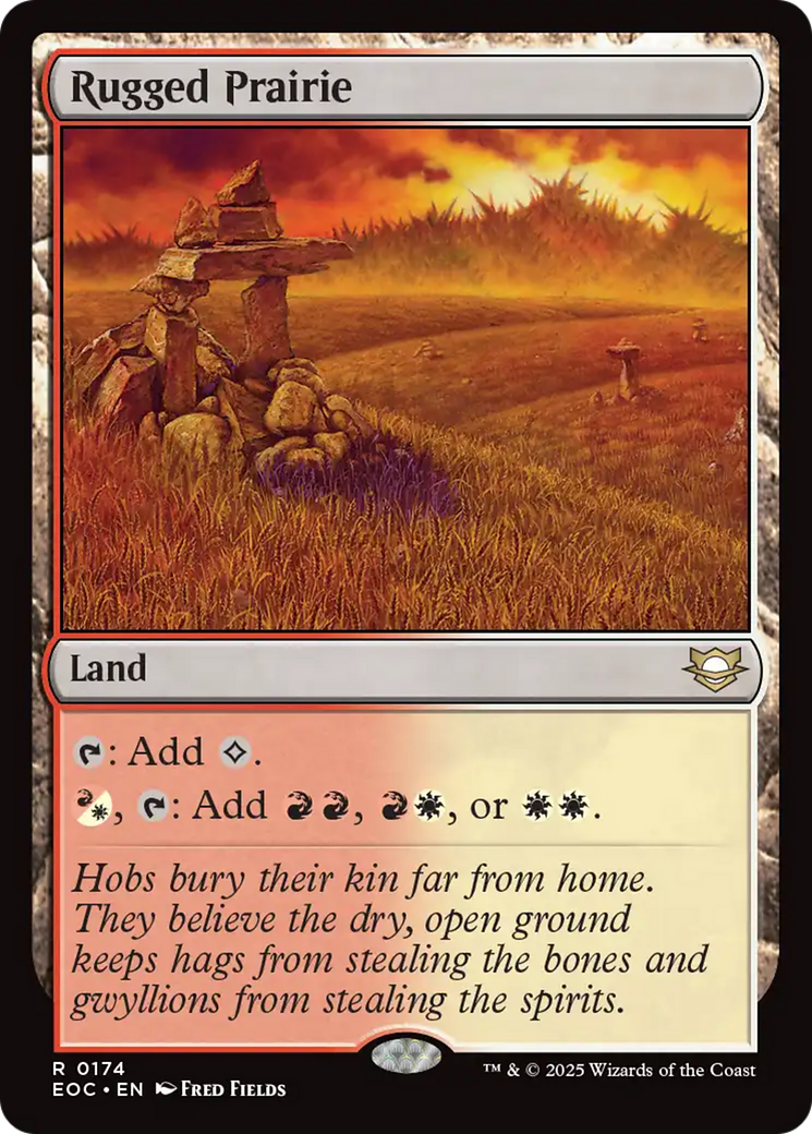 Rugged Prairie [Edge of Eternities Commander] | Eastridge Sports Cards & Games