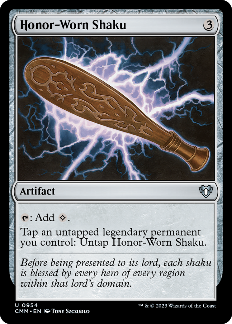 Honor-Worn Shaku [Commander Masters] | Eastridge Sports Cards & Games