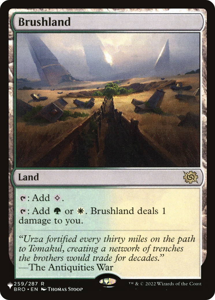 Brushland [The List] | Eastridge Sports Cards & Games