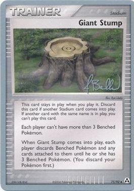 Giant Stump (75/92) (Eeveelutions - Jimmy Ballard) [World Championships 2006] | Eastridge Sports Cards & Games