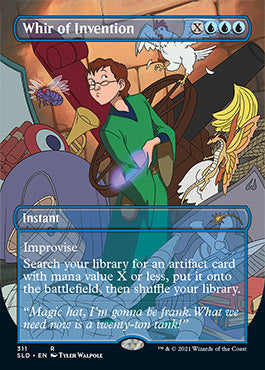 Whir of Invention (Borderless) [Secret Lair Drop Series] | Eastridge Sports Cards & Games