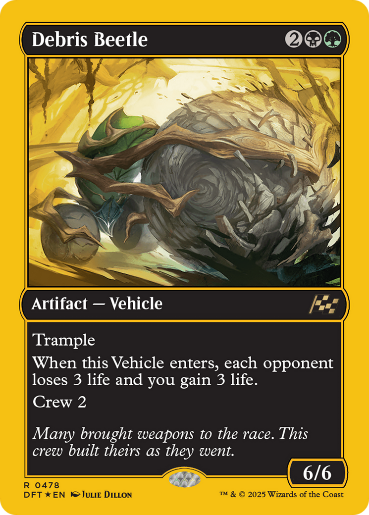 Debris Beetle (First-Place Foil) [Aetherdrift] | Eastridge Sports Cards & Games