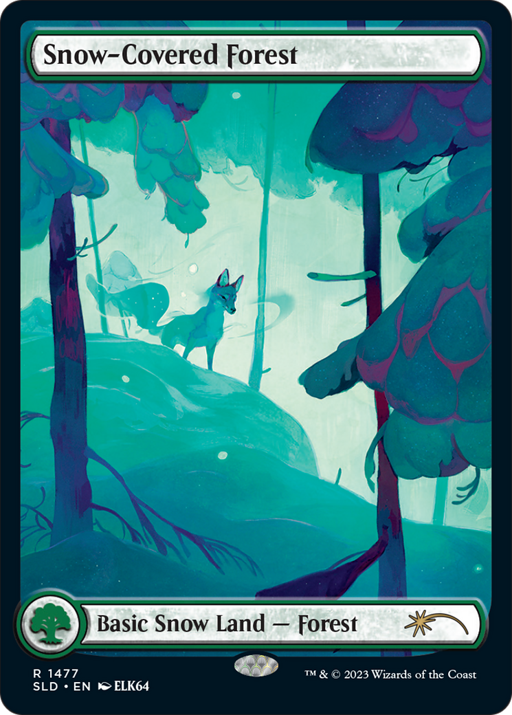 Snow-Covered Forest (1477) [Secret Lair Drop Series] | Eastridge Sports Cards & Games