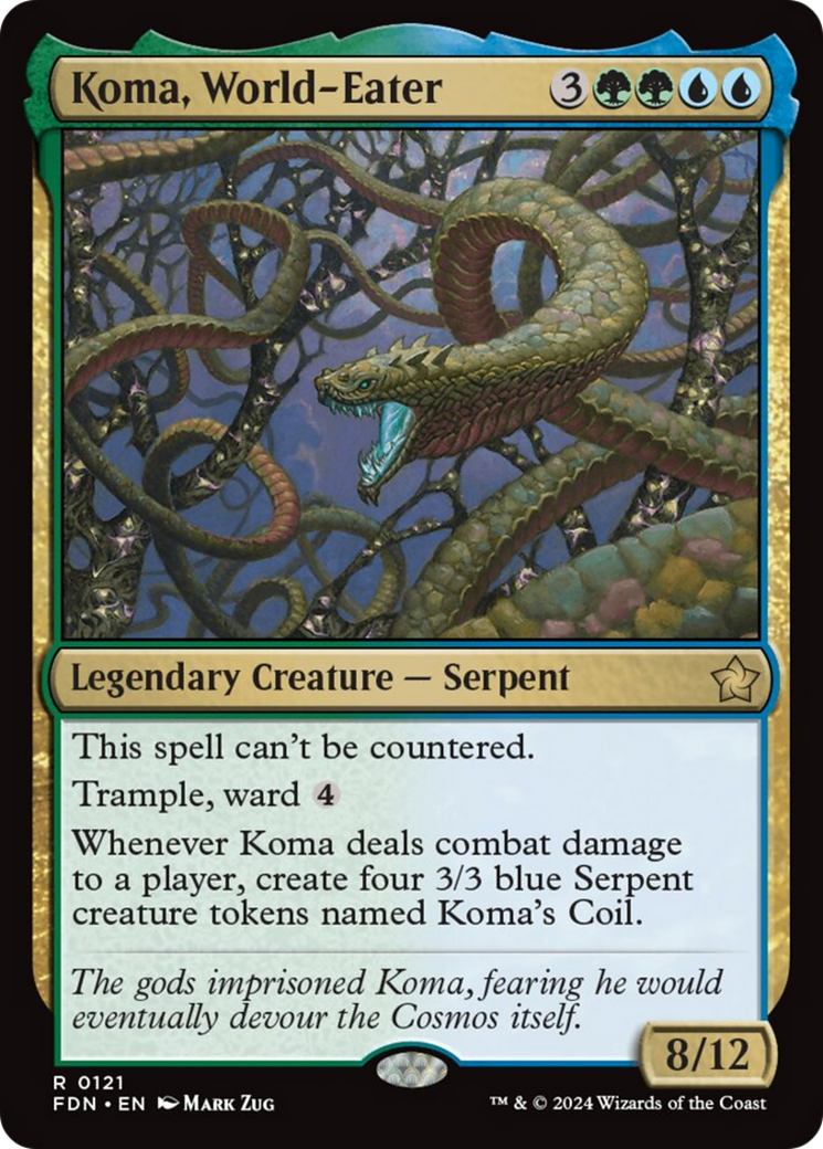 Koma, World-Eater [Foundations] | Eastridge Sports Cards & Games