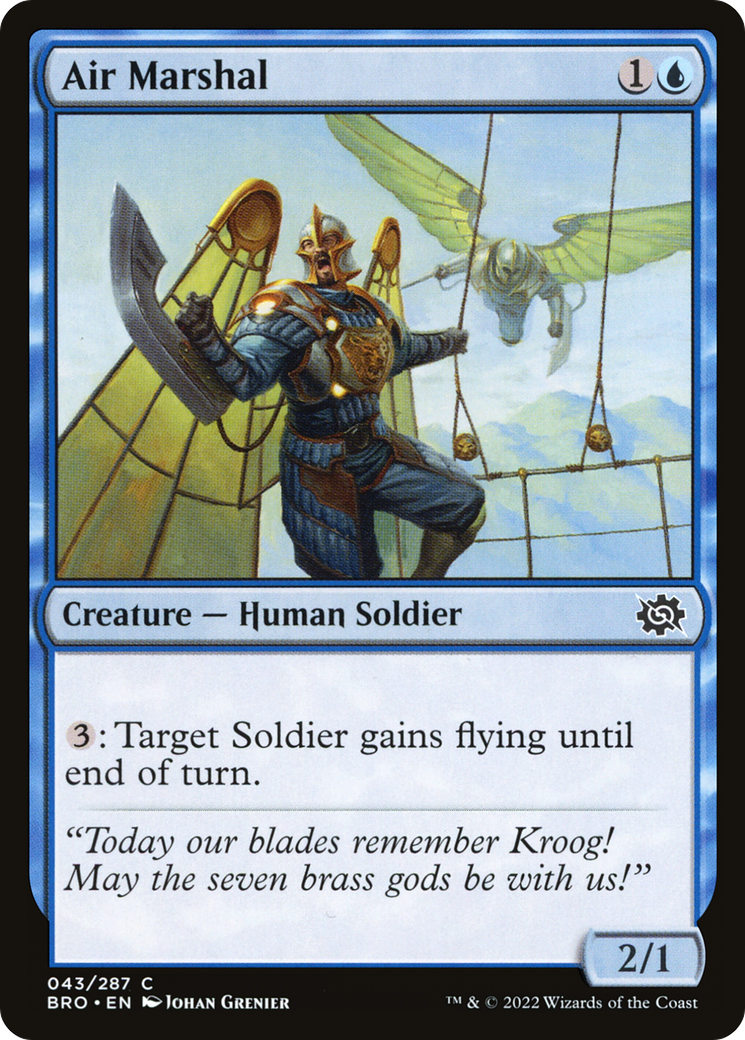 Air Marshal [The Brothers' War]