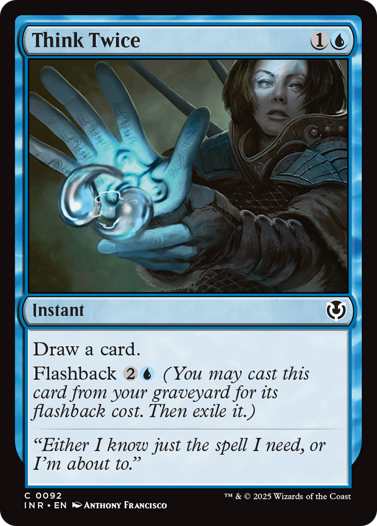 Think Twice [Innistrad Remastered] | Eastridge Sports Cards & Games