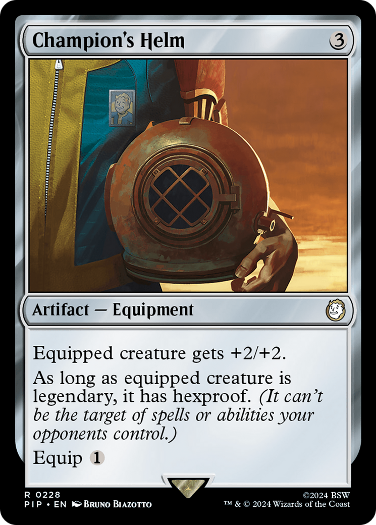 Champion's Helm [Fallout] | Eastridge Sports Cards & Games
