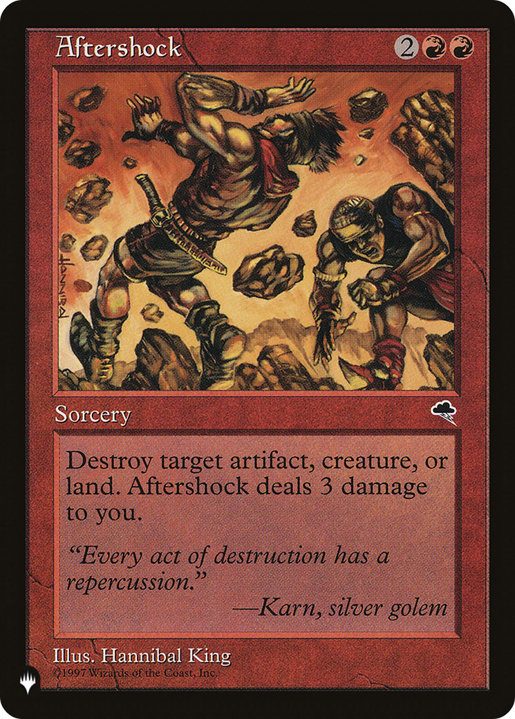 Aftershock [The List] | Eastridge Sports Cards & Games