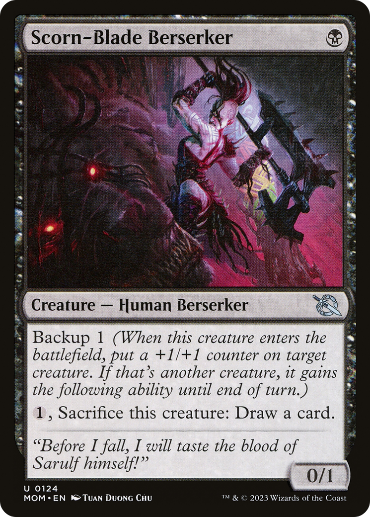 Scorn-Blade Berserker [March of the Machine] | Eastridge Sports Cards & Games