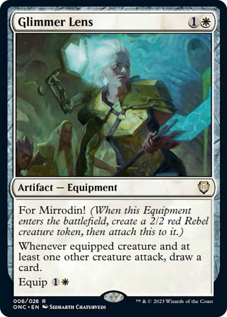 Glimmer Lens [Phyrexia: All Will Be One Commander] | Eastridge Sports Cards & Games