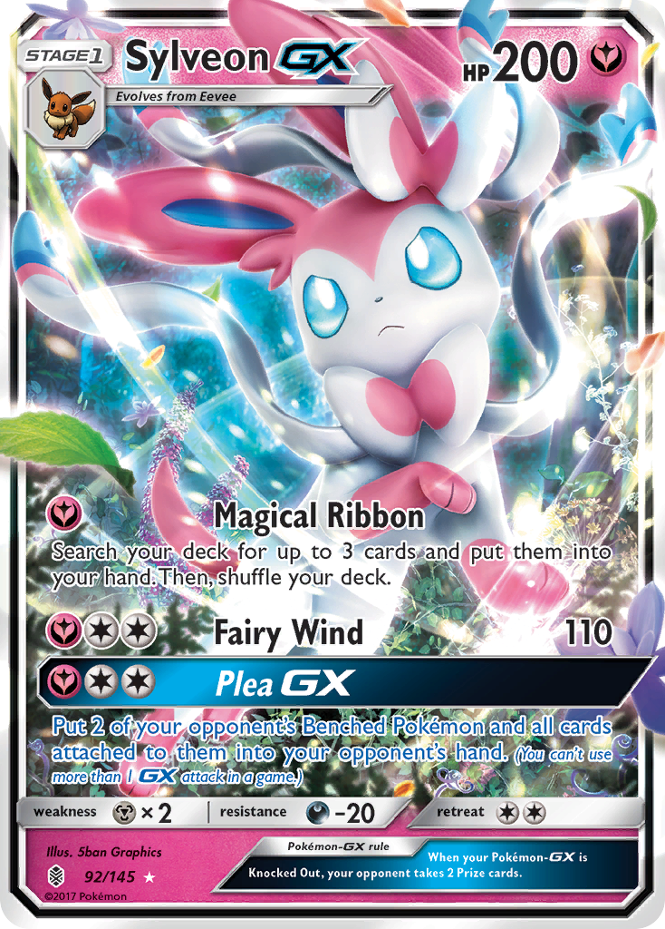 Sylveon GX (92/145) [Sun & Moon: Guardians Rising] | Eastridge Sports Cards & Games